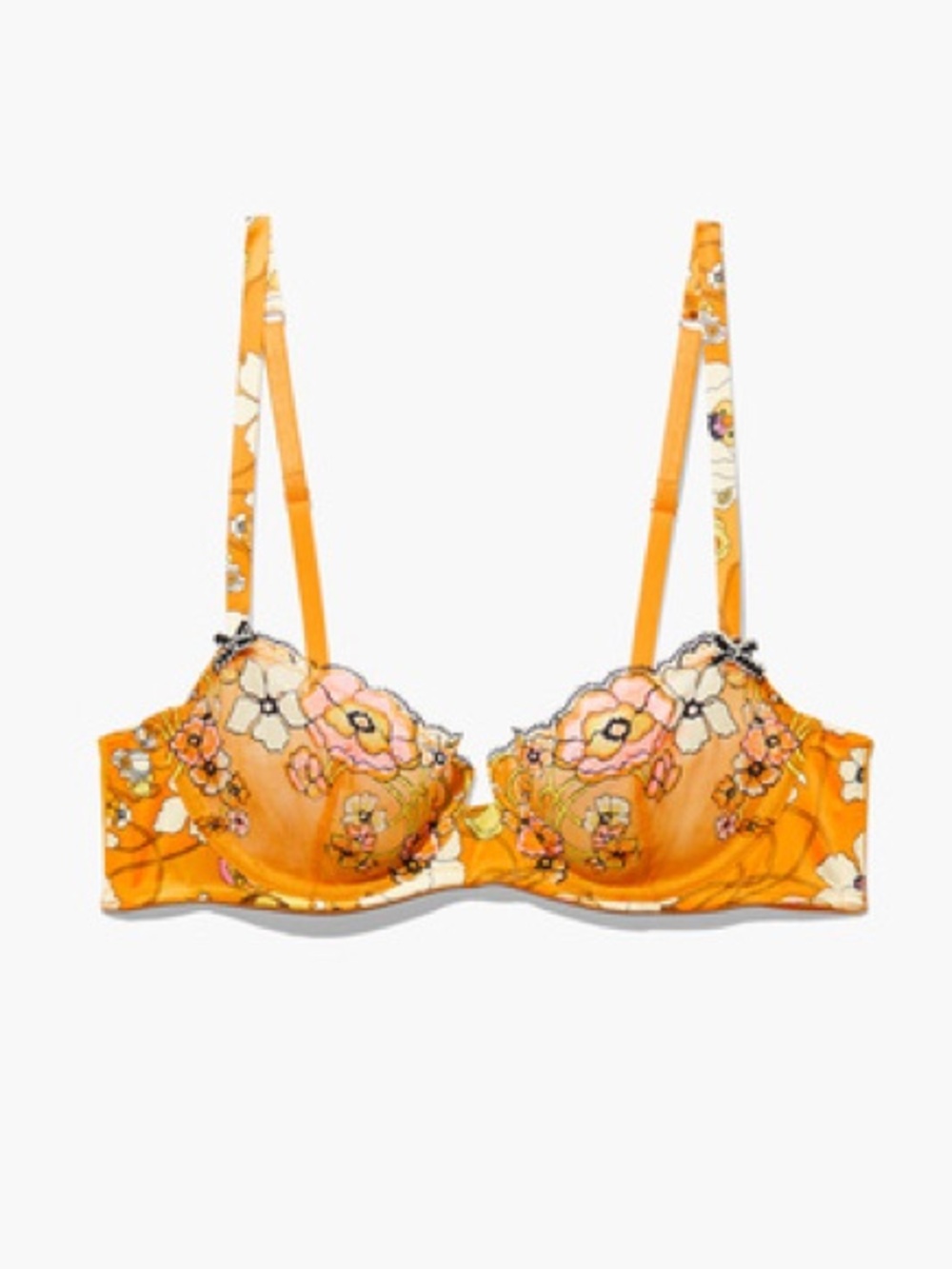 Savage x Fenty Mod Poppy Unlined Lace Balconette Bra